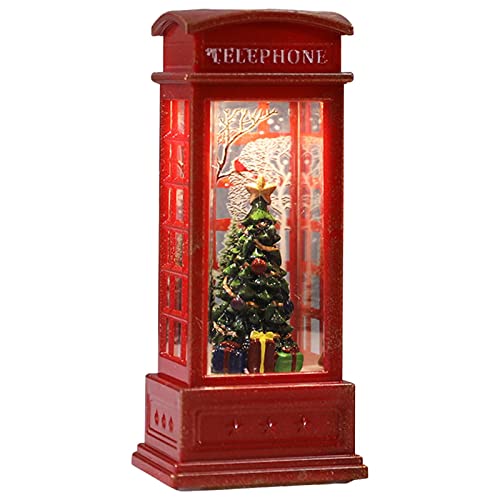 Baitang Weihnachten Schneekugel Laterne Mit Schneemann LED Schneelaterne Santa Schneekugel Laterne, Batteriebetriebene Glitzer Laterne Für Weihnachten Party Dekoration Cover