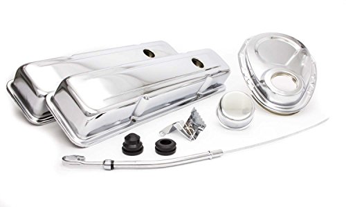 Racing Power Company R3023 Engine Dress-Up Kit with Short Valve Cover for Small Block Chevy #1