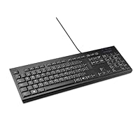 Kensington- wired keyboard for PC, Laptop, Desktop, Computer, notebook. USB Keyboard compatible with Dell, Acer, HP, Samsung and more, with UK layout - Black (1500109)