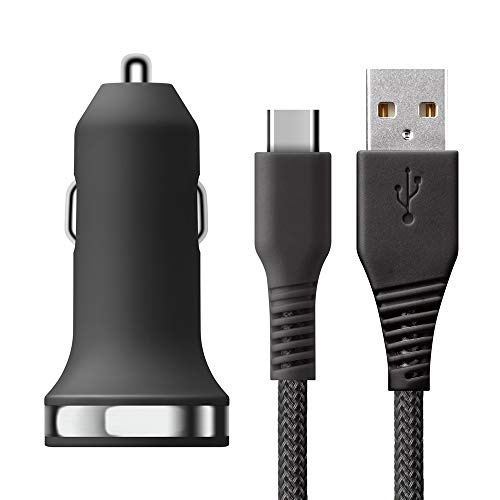 iCharger IQOS3用 車載用DC充電器 Type-Cタフケーブル付属 ブラック PG-IQ3DC34A01BK