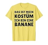 Witziges Bananen Kostüm für Herren Damen Kinder