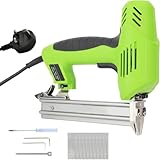 1800W Professional Electric Brad Nailer – Anti-Misfire Safety System & Copper Motor for High-Efficiency Woodworking, Carpentry, Upholstery, and DIY Projects, with Accessories Kit Included