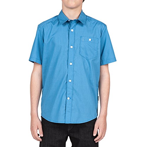 Volcom Big Boys' Everett Solid Short Sleeve