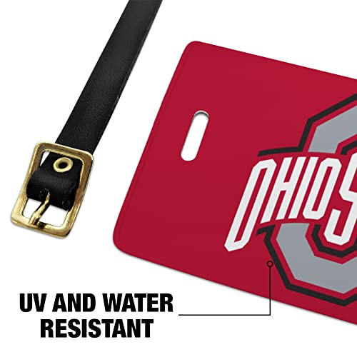 The Ohio State University Primary Logo Luggage ID Tags Suitcase Carry-On Cards - Set of 24