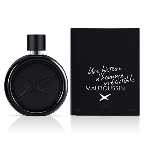 Mauboussin - Une Histoire D'Homme Irrésistible 90ml - Eau De Parfum Homme - Senteur Boisée & Frais Cover