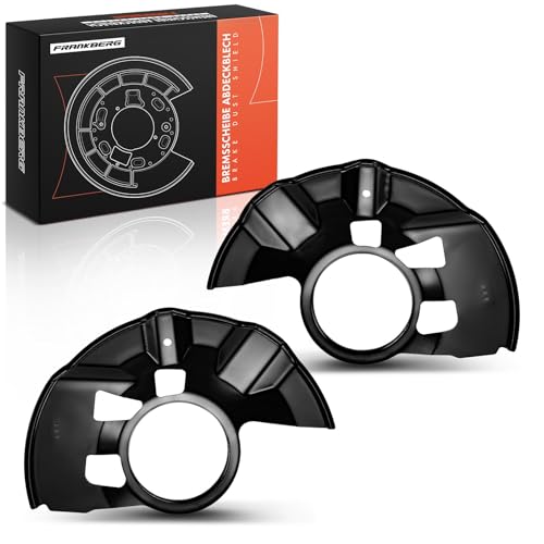Image of Frankberg 2x Brake Dust Shield Brake Disc Front GJ6A33271-B