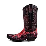 Bottes occidentales : Cette botte de travail occidentale pour homme est résistante et se porte bien avec un style classique et occidental pour le cavalier qui travaille sur le terrain et passe du temps avec des amis. Ils offrent une résistance à l'usure et une flexibilité qui peuvent être portés toute la journée.