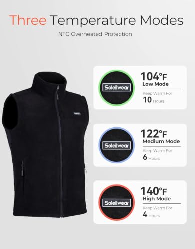 Mens Heated Vest DROPS TO (MORE OPTIONS AVAILABLE) - image 3