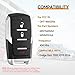 Key Fob Replacement Fits for Dodge Ram 1500 2019 2020 2021 2022 2023 2024 Smart Proximity Keyless Entry Remote Control 434Mhz OHT-4882056 4A 68575600AA, 68584151AA
