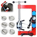CYZJPRVN Auto Tire Vulcanizer Tyre Vulcanizing Machine Tyre Heating Repair Machine with 6 Moulds 150-180℃ Garage Equipment Tire Spreader Repair Tool Kit for Car Truck