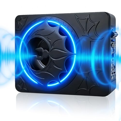 Subwoofer de voiture 10" plat : finissez-en avec le son nasillard grâce aux basses de 1200W