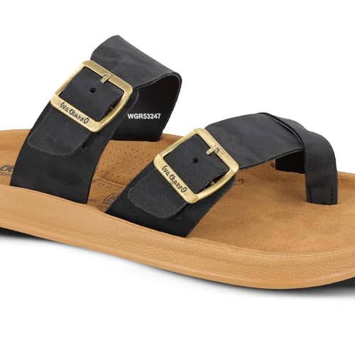 Image of WALKAROO Men's Fashion Sandal with Cushion Insole and Lightweight for Casual Footwear - WGR53247