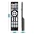 Universal TV Remote Control Replacement for LG, Samsung, Vizio, TCL, Sony, Insignia, Magnavox, Panasonic, JVC, RCA, Hisense, Toshiba, Sanyo, Seiki, and Other Brands (with Backlit Buttons)