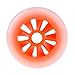 KiBcsLic 1 Replaceable Inline Skate Training Wheel Unit, Orange, 90mm