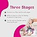 Bumbo Baby Toddler Adjustable 3 in 1 Multi Seat High Chair & Booster Seat w/Removable Tray and Buckle Strap for Toddlers 1 to 3, Cradle Pink (2 Pack)
