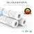 Grooved Sediment Water Filter Cartridge (42 Pack), Membrane Solutions 5 Micron Whole House Water Filter Universal Replacement 10"x2.5" for 10 inch RO Unit, Whole House Under-Sink Filtration System