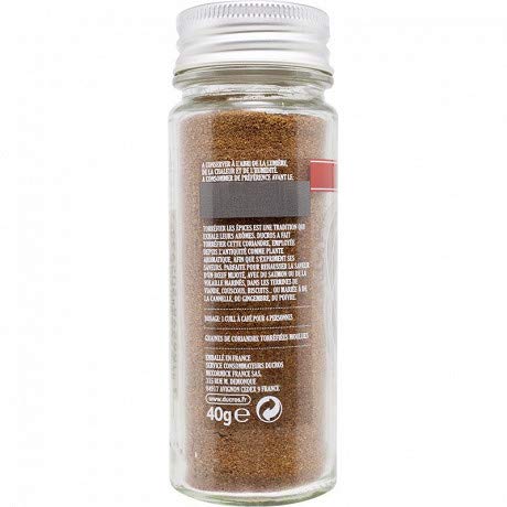 DUCROS - Graines De Coriandre Torréfiées Moulues 40G - Lot De 3 - livraison offerte