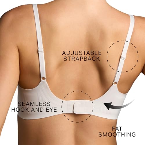 Image of EBY Women's Seamless Relief Bra with Adjustable Straps