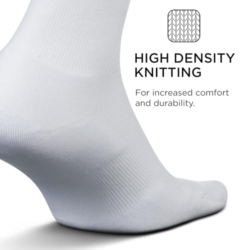 Feetures Therapeutic Max Cushion Crew Sock - Non-Binding Diabetic Socks - (1 Pair)3