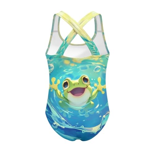 Image of Girls One Piece Swimsuits Size 5-14 Kawaii Gymnastics Leotard for Beach Vacations