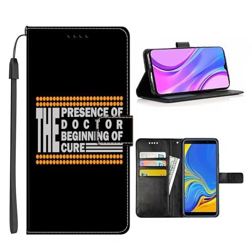 Xioolia Funda tipo cartera para Samsung Galaxy J5 2016 con diseño Doctor-aa2 de piel sintética suave con función atril, a prueba de golpes, ranuras para tarjetas, funda protectora multicolor