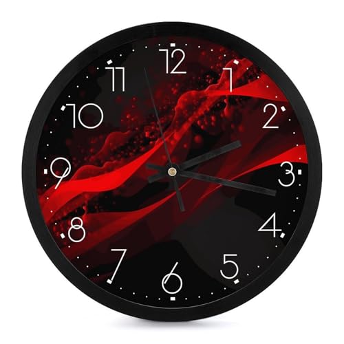Horloge murale silencieuse pour salle de classe et salon au design moderne