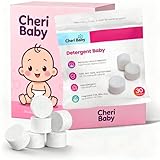 60 Deep Cleaning High-Efficiency Detergent Tablets for Momcozy, Baby Brezza, GROWNSY Bottle Washers, Washing Tablets Compatible with All Brands Baby Bottle Washers, Remove Milk Residue & Odor