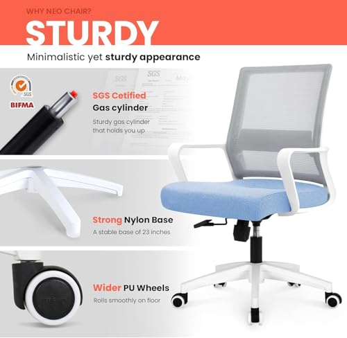 image for NEO CHAIR Office Chair Gaming Desk Computer Chair Ergonomic Mesh Mid B
