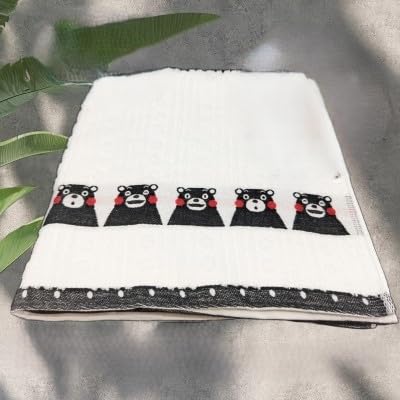 熊本県美里町産国産ジャガード織りくまモンバスタオル1枚