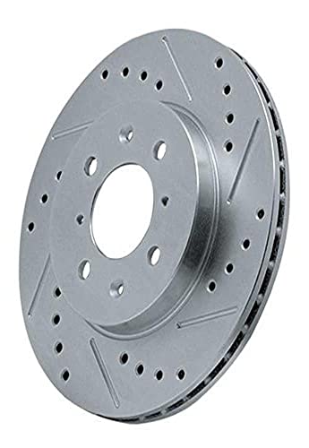 Image of Power Stop AR8141XL Cross Drilled and Slotted Performance Brake Rotor - Left