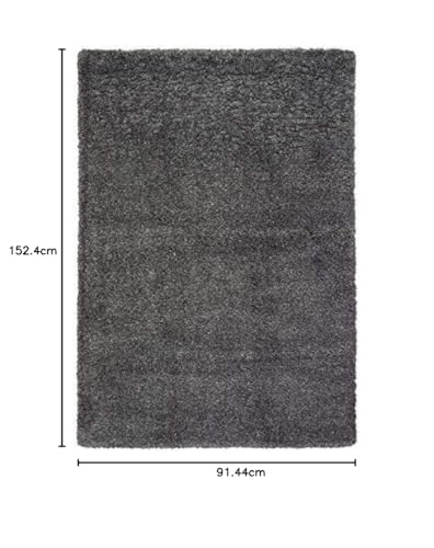 Image of Handwoven Microfibre 3D Rug for Living Room (Dark Beige, 3 X 5 Feet, Microfibre)