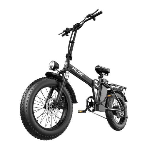 HLOIE Electric Bike for Adults,14"/20" Folding Ebike 48V 750/1500W,20/28MPH image 1