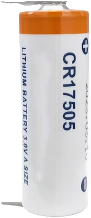 1PCS CR17505 3V 2300mAh A Size Replacement Battery Non-Rechargeable Disposable Lithium Battery with Solder Pins