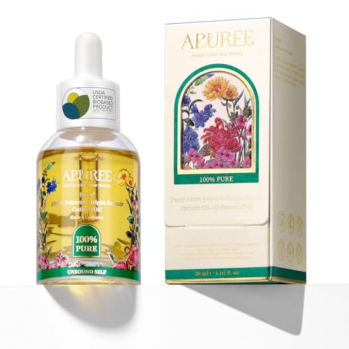 APUREE 100% Bio-Based Cuticle Oil: Nail Care Oil | Deep Moisture for Damaged Cuticles Extra Dry Cuticles | Black Rose Extract | 30ml | All Skin Types| Daily Nail Care & Mani-Prep| Vegan| Gift