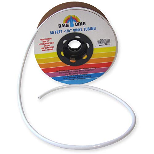 Rain Drip R255DT 1/4-inch X 50-feet White Tubing