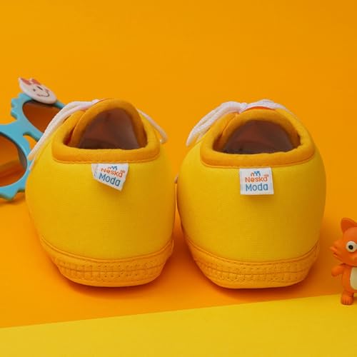 Image of Neska Moda 6 To 12 Months Baby Boys & Baby Girls Cute Soft Cotton Pre-Walker Lace Booties-BT4713