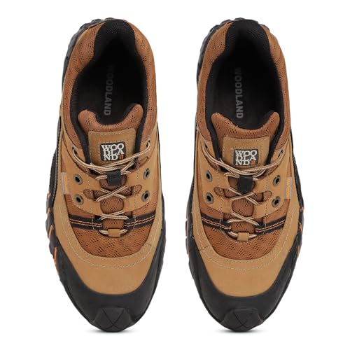 Image of Woodland Men Camel Shoes