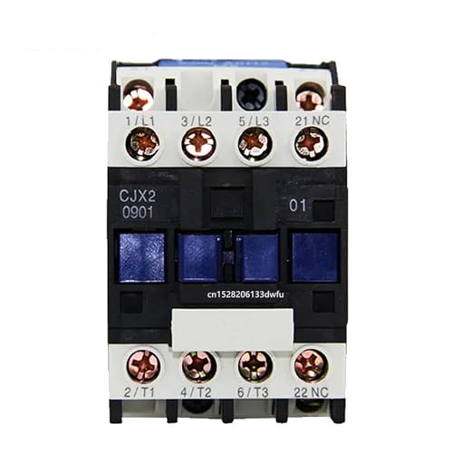 CJX2-0910 NO contacteur CA NXC-09 9A 380V triphasé montage rail DIN - 4