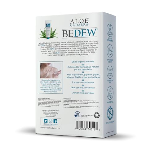 Organic Vaginal Moisturizer for Menopause Relief with All-Natural Ingredients - 2.9 Ounce