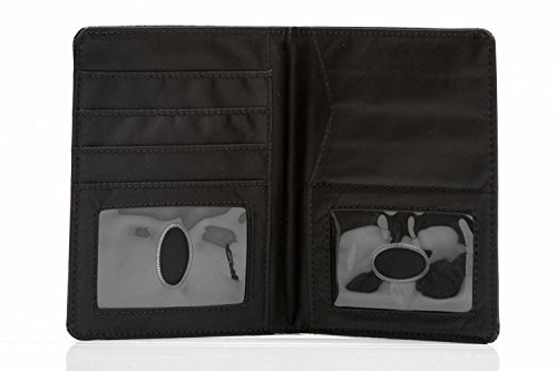 Image of Big Skinny Leather Traveler Slim Wallet, Holds Up to 20 Cards and 4 Passports