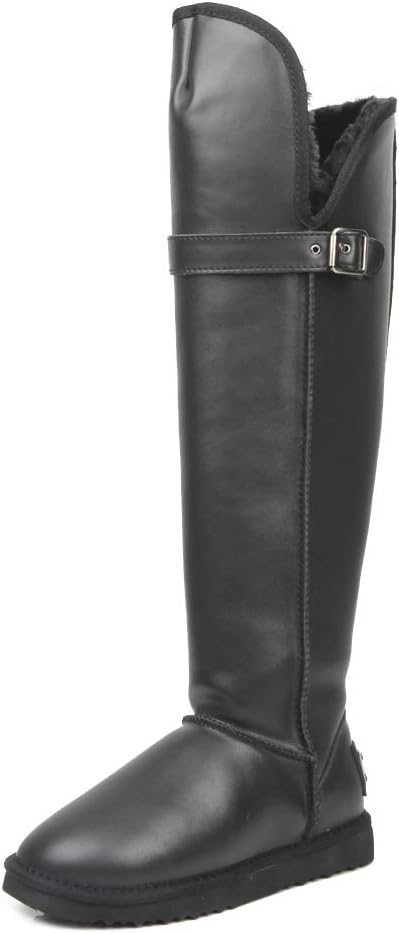AUSLAND Knee-High Snow Boots for Women Platform Liberia Ubuy