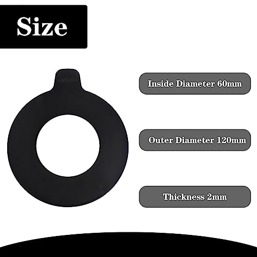 Image of 8 x 60mm Bucket Pin Shim Kit for Excavator and Skid Steer 2mm Thickness Fit for JCB Kubota Bobcat CAT John Deere New Holland Hitachi Komatsu