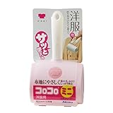 ニトムズ コロコロ 本体 ミニ 洋服用 花粉落とし ほこり取り 生地を傷めない テープ幅80mm 90周 1巻入 ピンク C0020