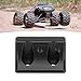 SPYMINNPOO RC Panhard Mount, Professional Aluminum Alloy RC Mount Replacement for SCX10 II 1/10 RC Car Upgrade Parts (Black)