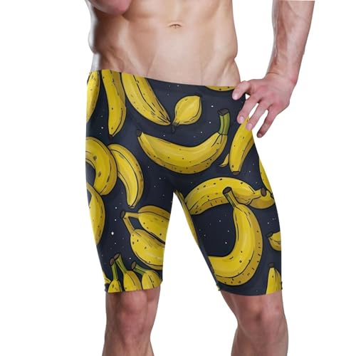UMIRIKO Banana Fruit Mens Swim Jammers Swimsuit XL B0402119