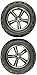 Traxxas 5374A Talon Tires Pre-Glued on Black-Chrome Gemini Wheel (pair)