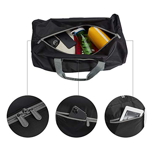 Foldable Duffel Bag 22 inch Small Lightweight Luggage for Travel Gym Sport