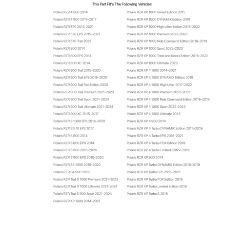 TUSK Steering Wheel Puller for Polaris RZR S4 900 2018