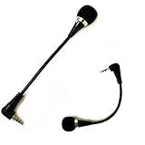 Kasstino Mini 3.5mm Noise Canceling Flexible Microphone Mic for PC Laptop Notebook Skype