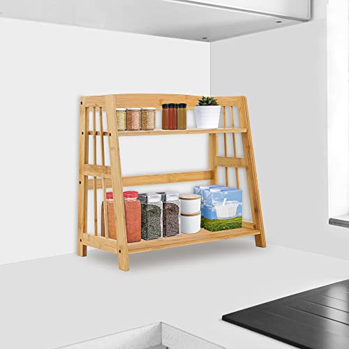 Utoplike In-Drawer Knife Block Bamboo Kitchen Knife Drawer Organizer And Desktop Organizer Shelf #TOP4